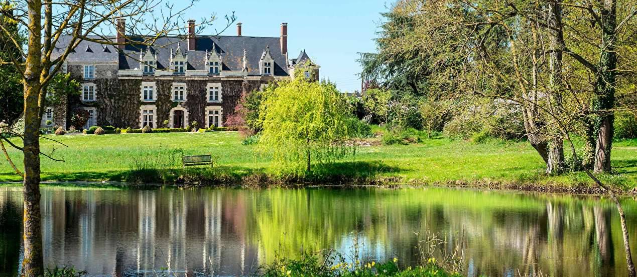 Parc du Chateau - Chateau de l'Epinay - hotel Angers - Saint-Georges-sur-Loire